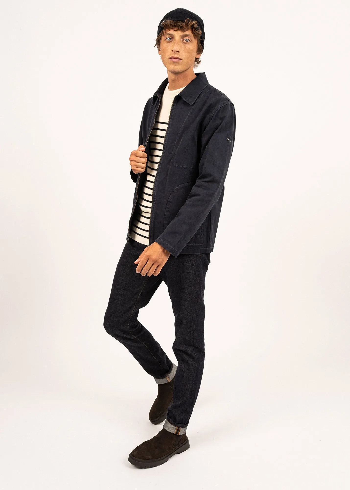 Veste workwear Zephyr - en toile (MARINE)