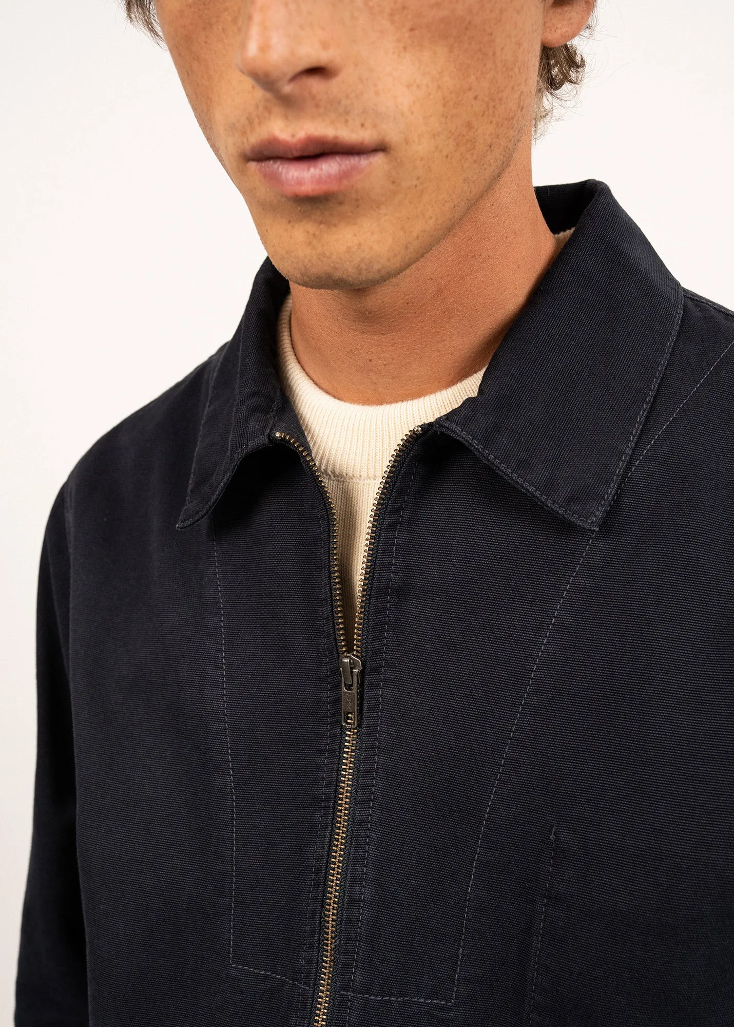 Veste workwear Zephyr - en toile (MARINE)