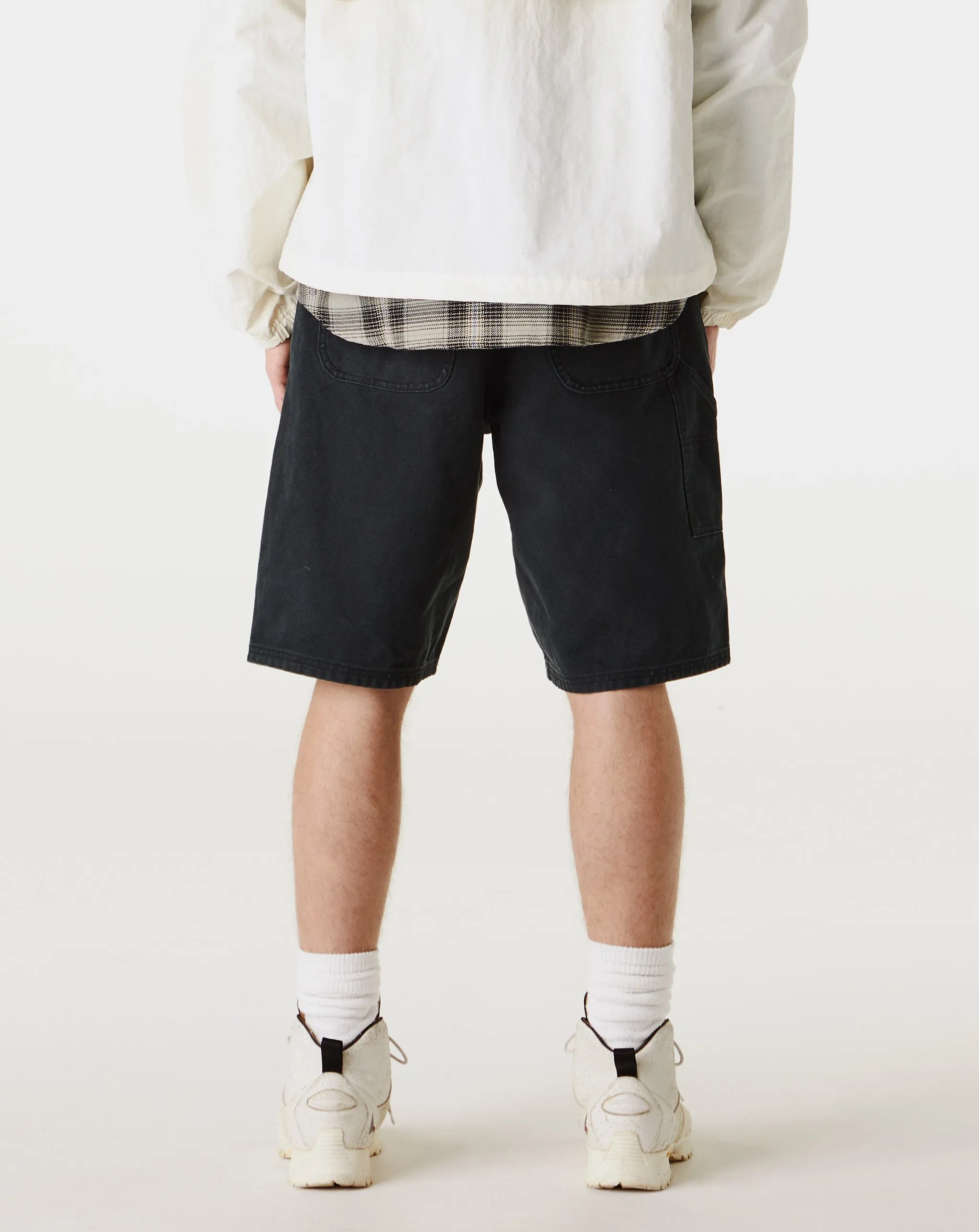 Washed Canvas Work Shorts