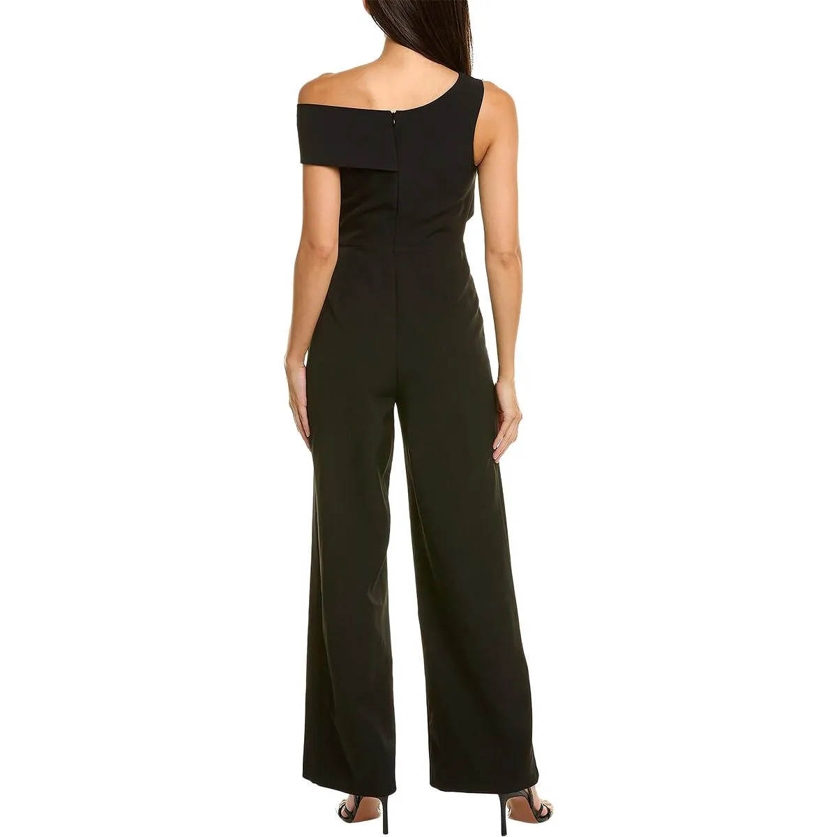 Womens Sleeveless Wide Leg Jumpsuit