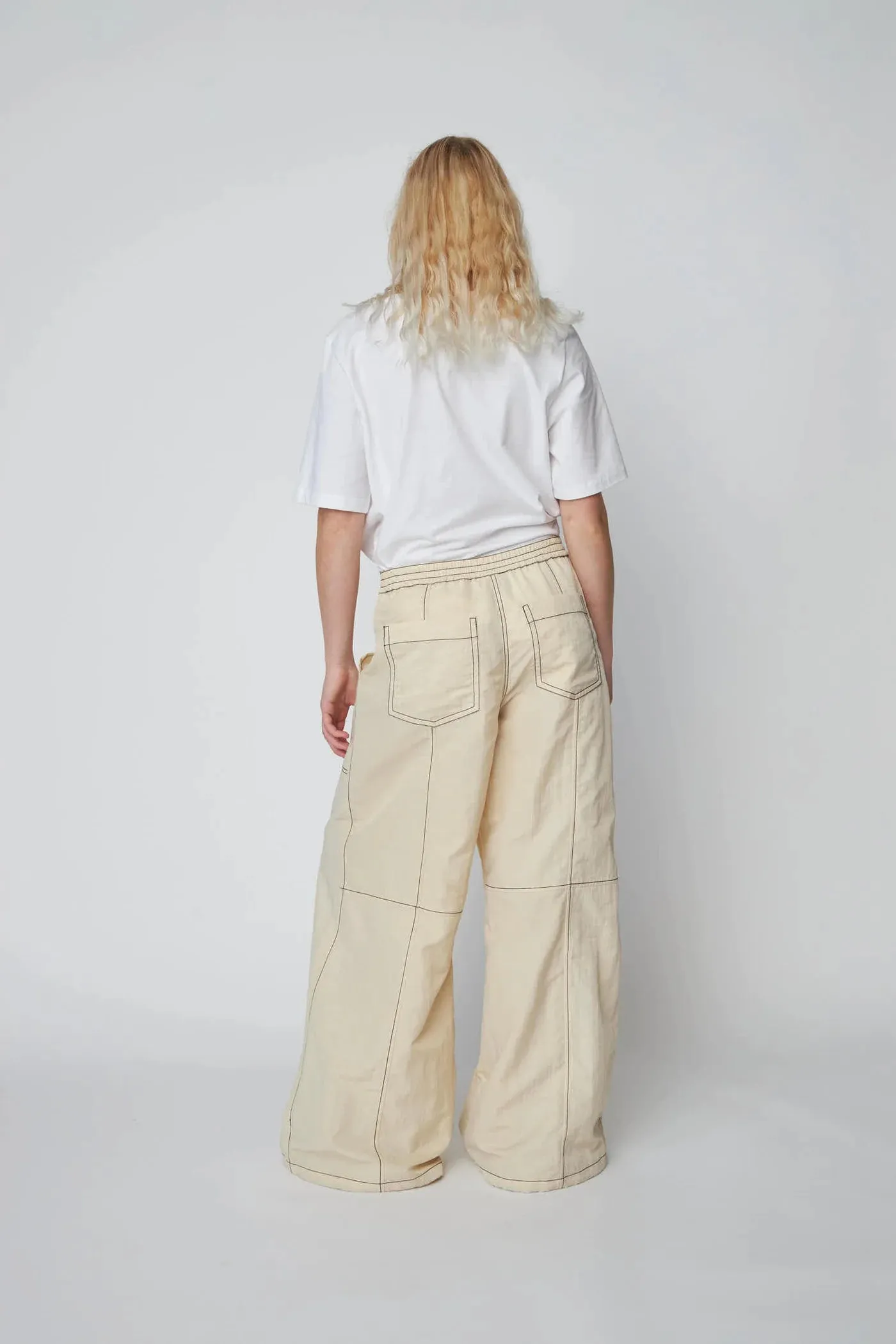 Workwear Oversized Pants (Ecru)