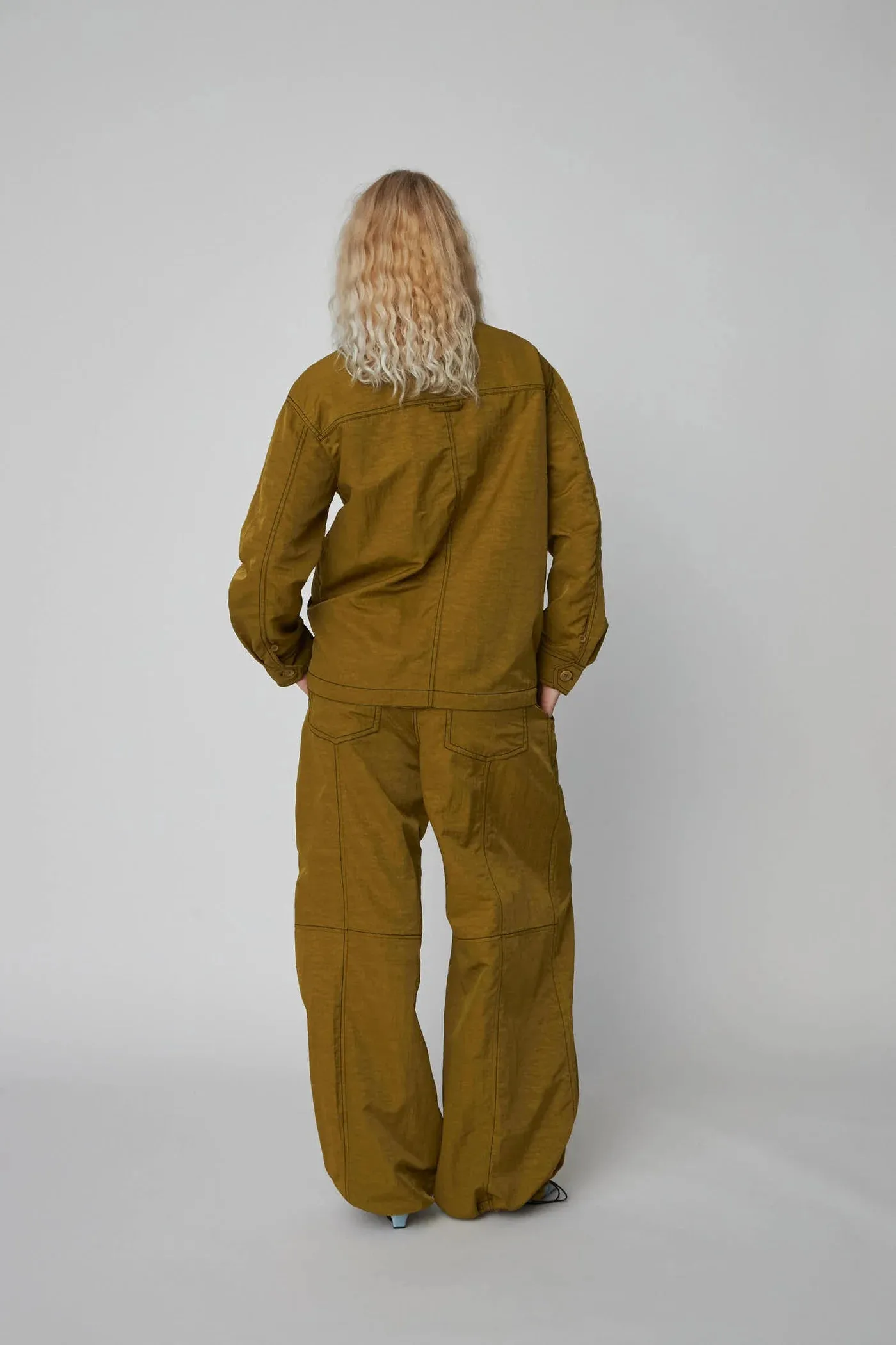 Workwear Oversized Pants (Olive)