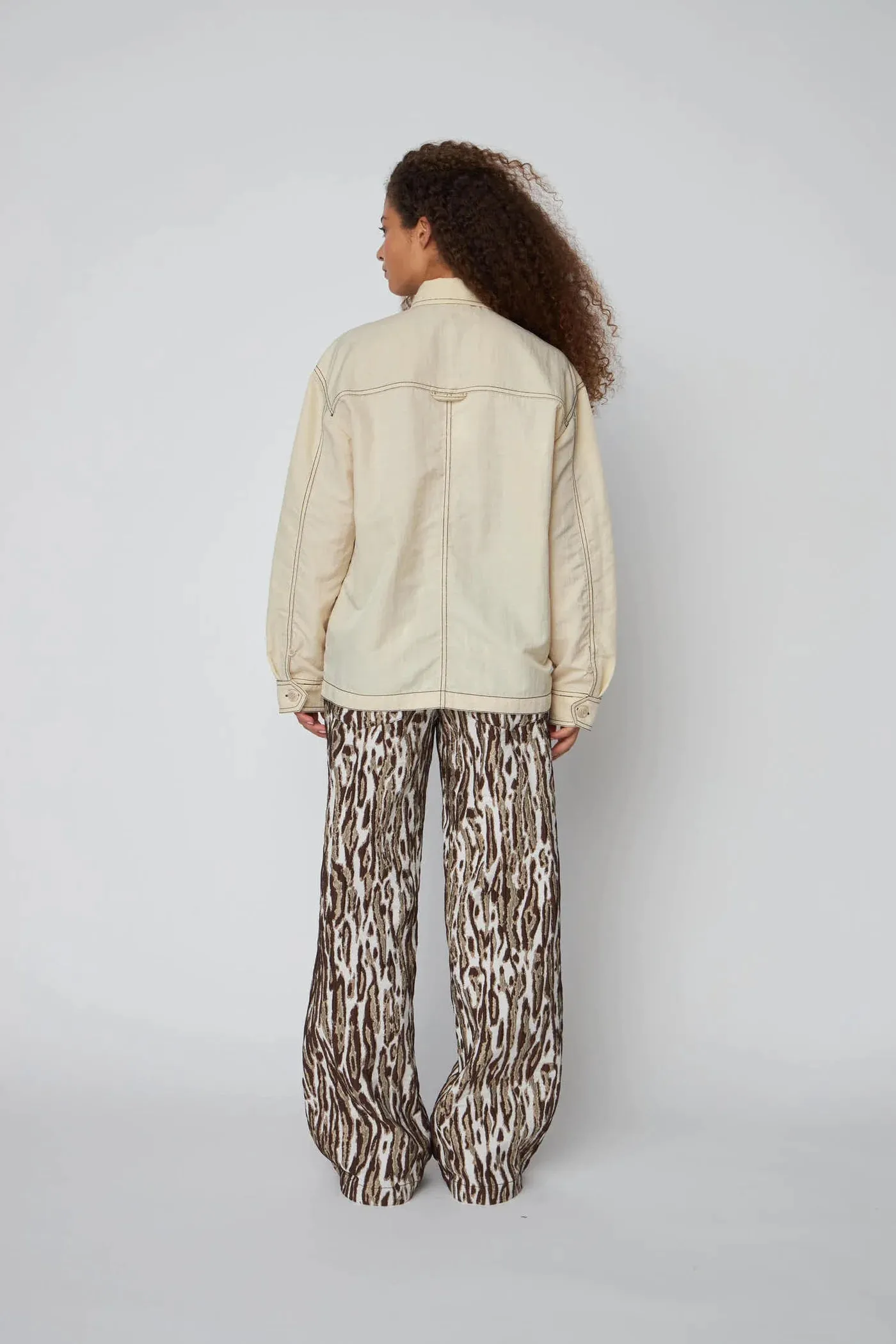 Workwear Shirt Jacket (Ecru)